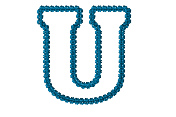 Alphabet Letter U Applique Review for Handmade Gifts