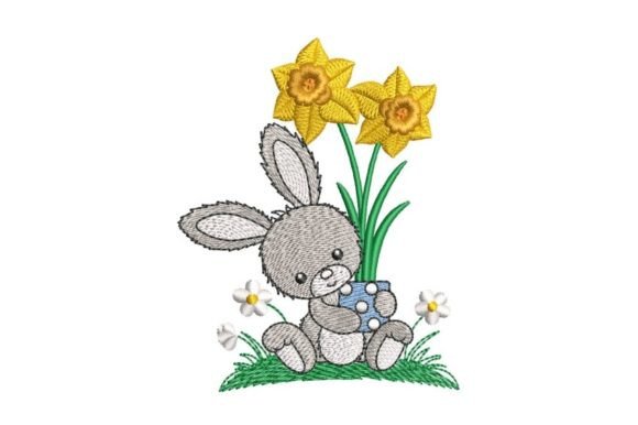 Bunny with Daffodils: A Designer's Review for Seasonal Collections