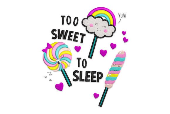 Candy Sweets: A Designer's Take on This Sweet Embroidery Design