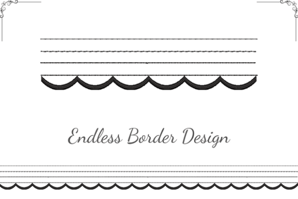 Cut Work Endless Border: A Designer's Holiday Review