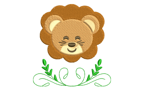 Cute Lion Embroidery Design Review