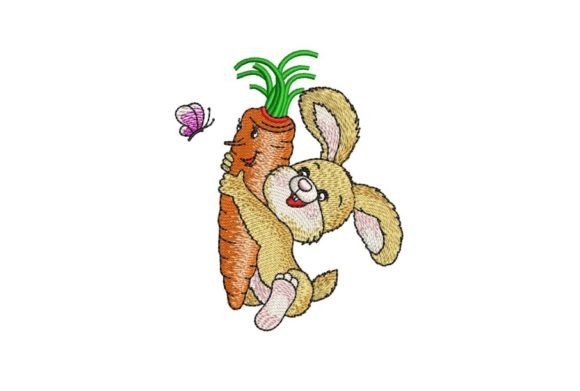 Easter Bunny with Carrot Design Review