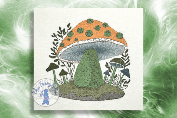 Forest Mushroom Embroidery Review
