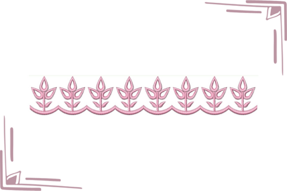 Leaves Cut Work Border Review