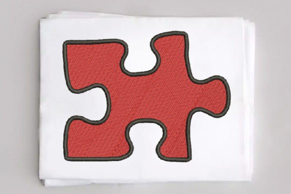 Mini Puzzle Piece Embroidery Design Review