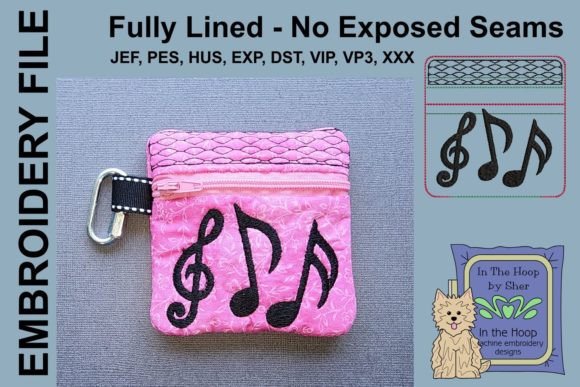 Music Notes Mini Review for Real Embroidery Projects