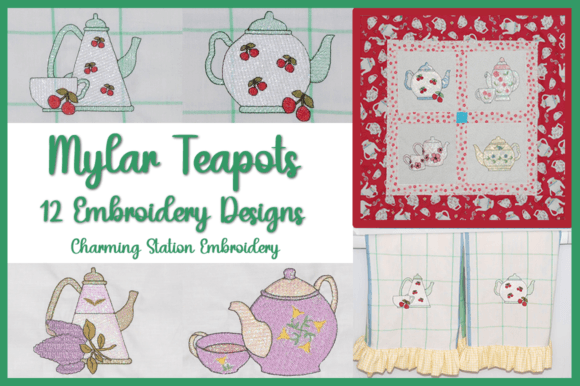 Mylar Teapots: Sparkle for Your Holiday Collection