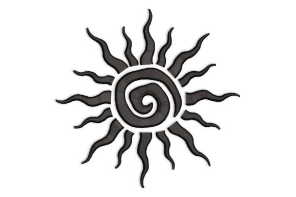 Tribal Sun Embroidery Design Review for Seasonal Collections