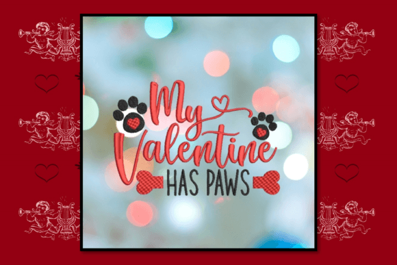 Valentine Paws-Small Review for Business Merch