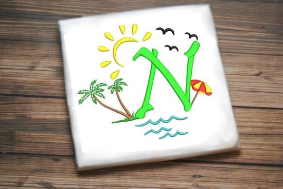 Welcome Summer, Alphabet Letter N