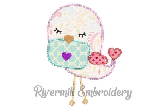 Zig Zag Applique Love Bird Review